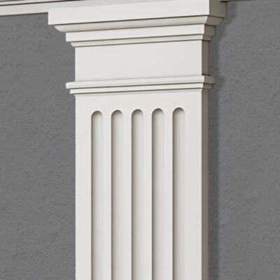 Exterior pilasters